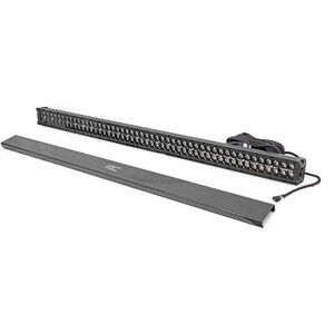 Rough Country 50" Blk Series Dual Row LED Light Bar  Opened to Install Not Used